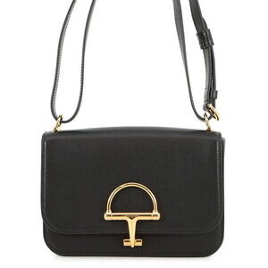 Gucci shoulder bag, Siena leather, 846705, GUCCI handbag, black, handbag for ...